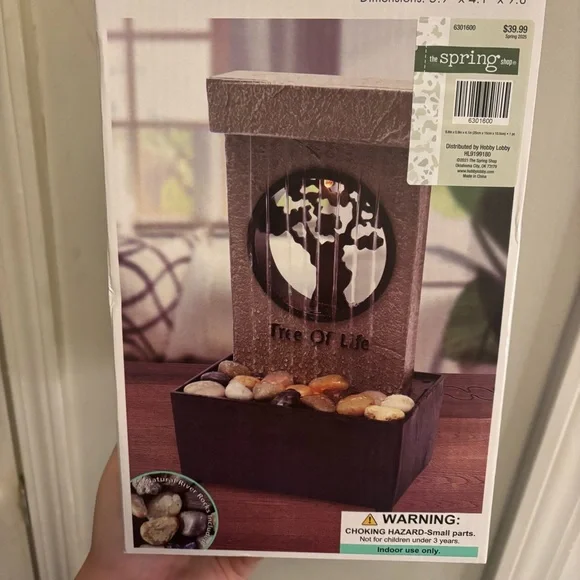 Tree Of Life LED Table Fountain - Picture 2 of 8